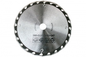 Диск пильный BELMASH 280х3,2/2,2х32мм; 24Т