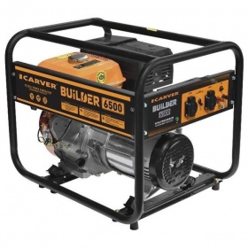 Генератор бензиновый CARVER PPG- 6500 BUILDER