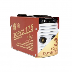 Сварочный инвертор ТОРУС-175 ТЕРМИНАТОР 2+провода