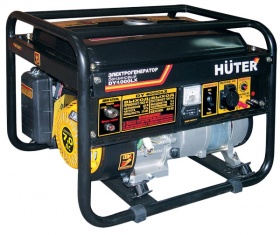Бензиновый генератор HUTER DY4000LX, электростартер