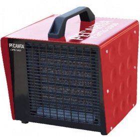 Электрическая тепловая пушка Ресанта ТЭПК-3000 (керам. нагревательный элемент)